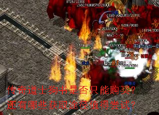 传奇道士狗书是否只能购买?还有哪些获取途径值得尝试? 传奇道士狗书是否只能购买?还有哪些获取途径值得尝试?