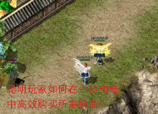 聪明玩家如何在一秒传奇中高效购买所需物品? 聪明玩家如何在一秒传奇中高效购买所需物品?
