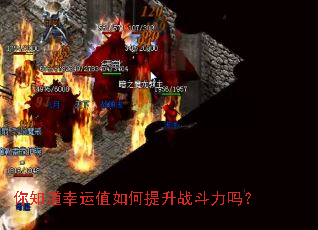 你知道幸运值如何提升战斗力吗? 你知道幸运值如何提升战斗力吗?