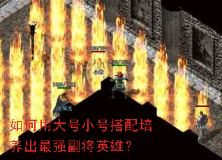 如何用大号小号搭配培养出最强副将英雄? 如何用大号小号搭配培养出最强副将英雄?