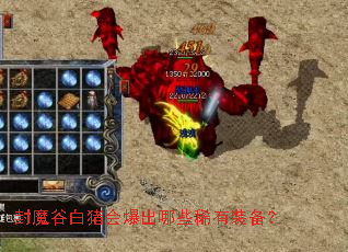 封魔谷白猪会爆出哪些稀有装备? 封魔谷白猪会爆出哪些稀有装备?