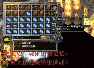 重温地牢烧钳虫的记忆:如何无伤通关终极挑战? 重温地牢烧钳虫的记忆:如何无伤通关终极挑战?