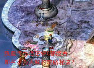 ��Ѫ����ƹ�NPC��������Щ��Ϊ��֪�Ĺ����ؾ���