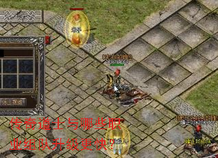 传奇道士与哪些职业组队升级更快? 传奇道士与哪些职业组队升级更快?