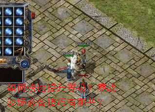 ��ο��������ȼ�����սɳ���ر���������Щ��