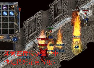 如何在传奇冰雪sf中快速提升角色等级? 如何在传奇冰雪sf中快速提升角色等级?