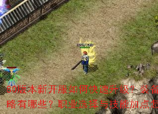 80版本新开服如何快速升级?装备获取攻略有哪些?职业选择与技能加点怎么搭配? 80版本新开服如何快速升级?装备获取攻略有哪些?职业选择与技能加点怎么搭配?