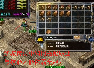 沙城传奇中如何搭配职业与技能才能称霸全服? 沙城传奇中如何搭配职业与技能才能称霸全服?